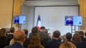 Les parlementaires devant l'allocution d'Emmanuel Macron