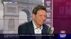 Geoffroy Roux de Bézieux face à Jean-Jacques Bourdin sur RMC et BFMTV