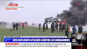 Sainte-Soline: les forces de l'ordre font face "à une situation très très dure" affirme un général de division de gendarmerie