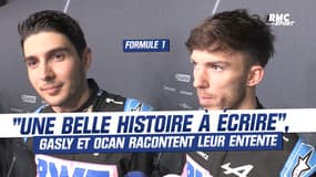 Formule 1 : "Une belle histoire à écrire ensemble", Gasly et Ocon racontent leur nouvelle collaboration