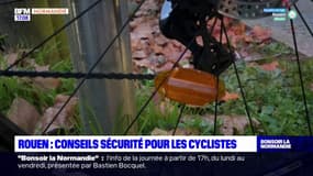 Rouen: des conseils de sécurité pour les cyclistes la nuit