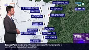 Météo Alsace: un vendredi nuageux, jusqu'à 10°C à Colmar et à Strasbourg 