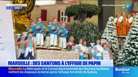 Marseille : des santons à l'effigie de Papin 