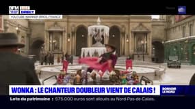 Un Calaisien est le chanteur doubleur de Timothée Chalamet dans le film Wonka