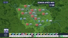 Météo Paris-Ile-de-France du mardi 31 janvier 2017: Un ciel couvert et des températures très élevées pour cet après-midi