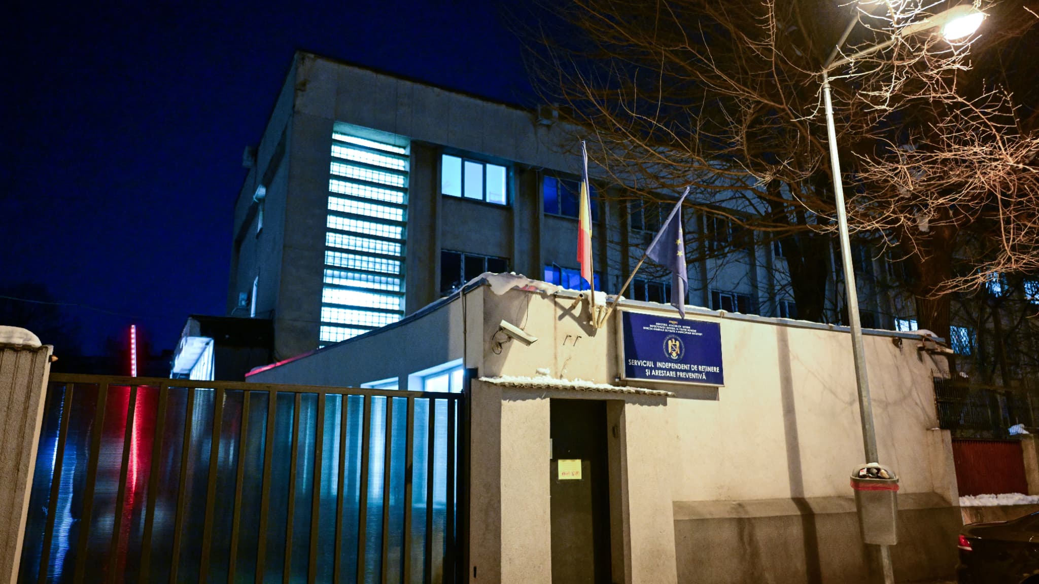 La prison centrale de Bucarest, où l'homme qui serait Mohamed Amra est détenu depuis le 22 février 2025 après son arrestation le même jour.