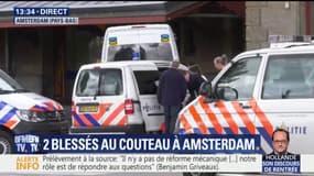 Deux blessés au couteau à la gare centrale d'Amsterdam