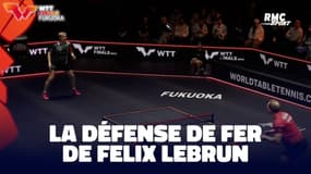 La défense de fer de Félix Lebrun face à Benedikt Duda