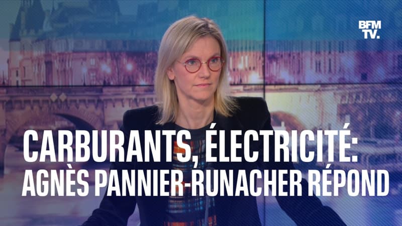 Carburants, factures d'électricité: l'interview intégrale d'Agnès Pannier-Runacher sur BFMTV