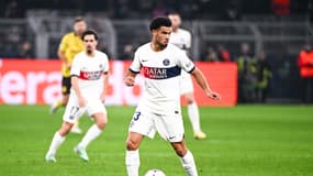 Warren Zaïre-Emery lors de Dortmund-PSG (1-1, Ligue des champions), le 13 décembre 2023