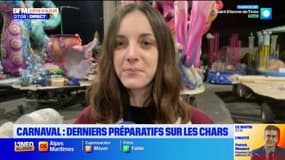 Nice: derniers préparatifs avant le carnaval