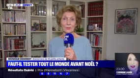 Grand-mère de dix petits-enfants, Monique raconte comment elle compte s'organiser pour fêter Noël en famille