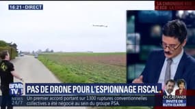 Pas de drone pour l'espionnage fiscal