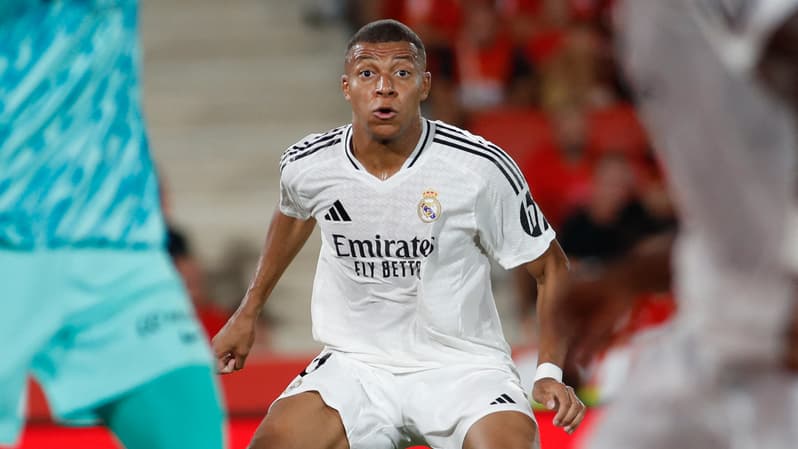 Kylian Mbappé pour sa première en Liga avec le Real Madrid, 18 août 2024