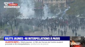 Gilets jaunes: 46 interpellations à Paris (2/2) - 16/11