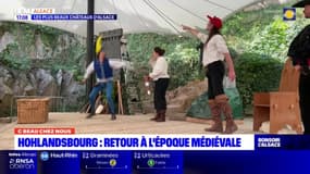 C Beau chez nous: retour à l'époque médiévale au château du Hohlandsbourg