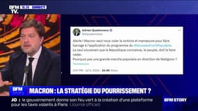 "Qu'est-ce que c'est que cette manière de faire?": Benoît Payan désapprouve l'appel d'Adrien Quatennens à organiser une marche vers Matignon