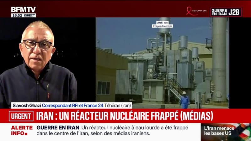 Nucléaire: un réacteur à eau lourde frappé dans le centre de l'Iran, selon les médias iraniens