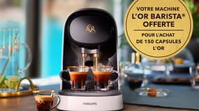 Soldes Machine à café : 150 capsules offertes pour l'achat d'une machine L'OR Barista®
