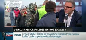 Brunet & Neumann : L'exécutif est-il le principal responsable des tensions sociales actuelles ? - 26/05
