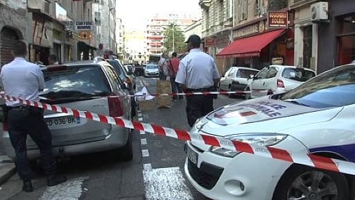 La bijouterie braquée, à Nice.