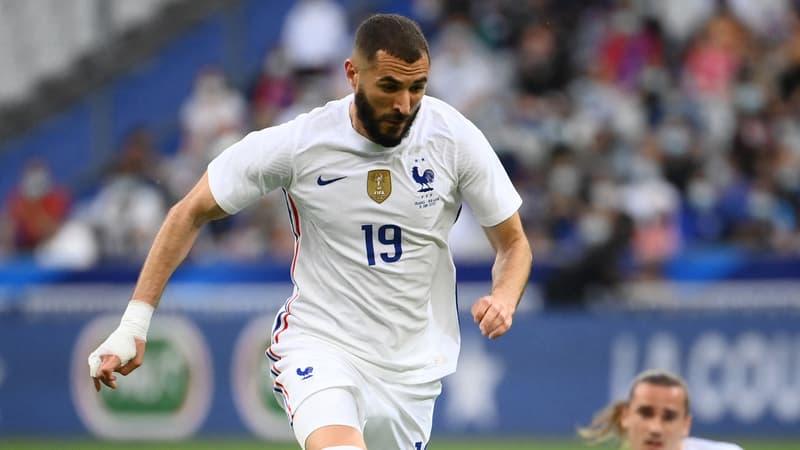 France-Bulgarie: Benzema sort sur blessure à une semaine de l'Euro