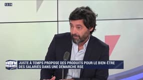 Didier Riahi (Juste à temps) : Juste à temps propose des produits pour le bien-être des salariés dans une démarche RSE - 28/03