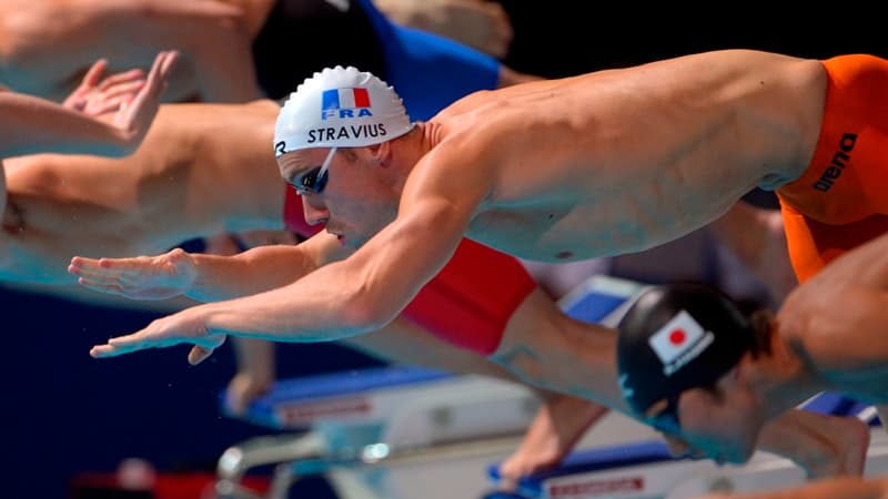 Jérémy Stravius et le relais 4x200m NL français en finale