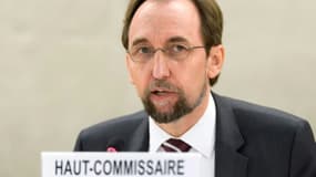 Le Haut commissaire de l'ONU aux droits de l'homme, Zeid Ra'ad Al Hussein, le 6 juin 2017 à Genève