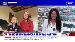 Ligne directe: Gabin, âgé de huit ans, surmonte son handicap grâce au karting et cherche des sponsors