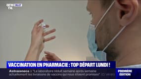 Covid-19: ces premières vaccinations qui ont eu lieu en pharmacie