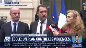 Christophe Castaner détaille les premières mesures du plan contre les violences à l'école