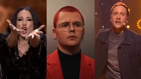 Justyna Steczkowska, Red Sebastian et Klemen, candidats de la Pologne, de la Belgique et de la Slovénie à l'Eurovision 2025