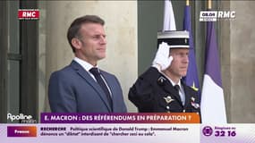 Emmanuel Macron : des référendums en préparation? 