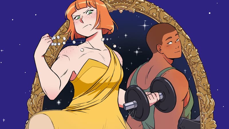 Détail de la couverture de l'édition collector du webtoon "Colossale" de Diane Truc et Rutile
