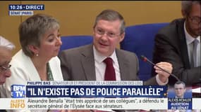 "Le moment est venu pour vous de vérifier des éléments qui ont tous de l'importance..." Le président de la commission d'enquête au Sénat exige de Kohler plus de précisions sur la sanction de Benalla