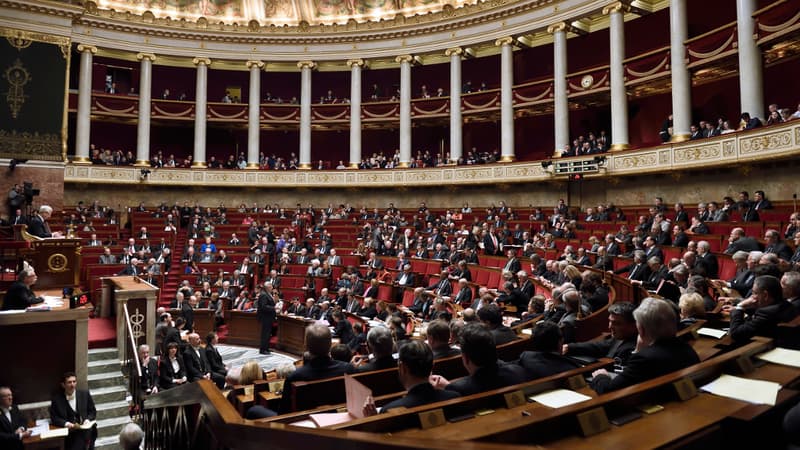 Les députés dans l'hémicycle, le 10 février 2015 (illustration).