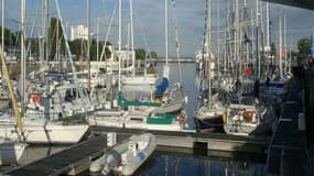 Port de plaisance de Lorient Centre en 2003