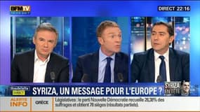 Le débat: Laurent Neumann, Eric Brunet, Ulysse Gosset et Hedwige Chevrillon, dans Hondelatte Direct – 25/01