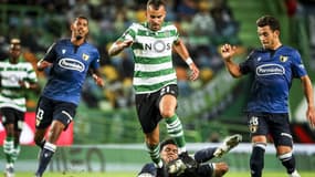 Jesé a marqué son premier but avec le Sporting