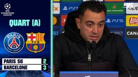 PSG 2-3 Barça : "Le PSG reste favori" estime Xavi