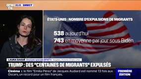 États-Unis: 538 "migrants criminels illégaux" ont été arrêtés aujourd'hui, et "des centaines" ont été expulsés