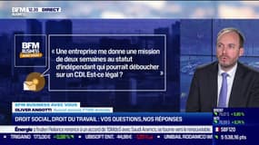 BFM Business avec vous : droit social, droit du travail