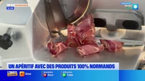 Normandie: un apéritif avec des produits 100% locaux