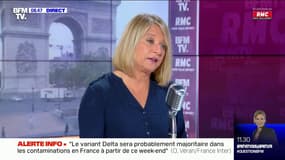 Karine Lacombe: "Sur la vaccination obligatoire des soignants, on a eu un consensus qui est arrivé un peu tard"