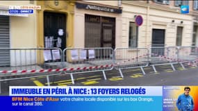 Immeuble en péril à Nice: 13 logements évacués