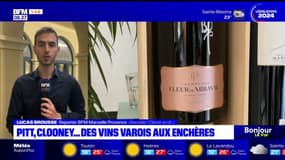 Marseille: des vins varois de stars vendus aux enchères