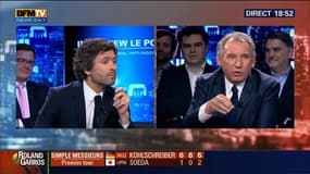 François Bayrou face à Christophe Ono-dit-Biot dans BFM Politique: "Le débat sur la réforme du collège est une mystification"