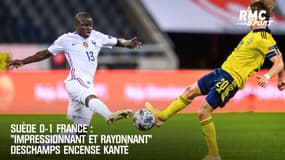 Suède 0-1 France : "Impressionnant et rayonnant" Deschamps encense Kanté