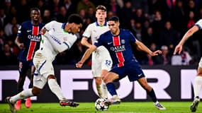 Achraf Hakimi lors de PSG-PSV Eindhoven, le 22 octobre 2024 en Ligue des champions